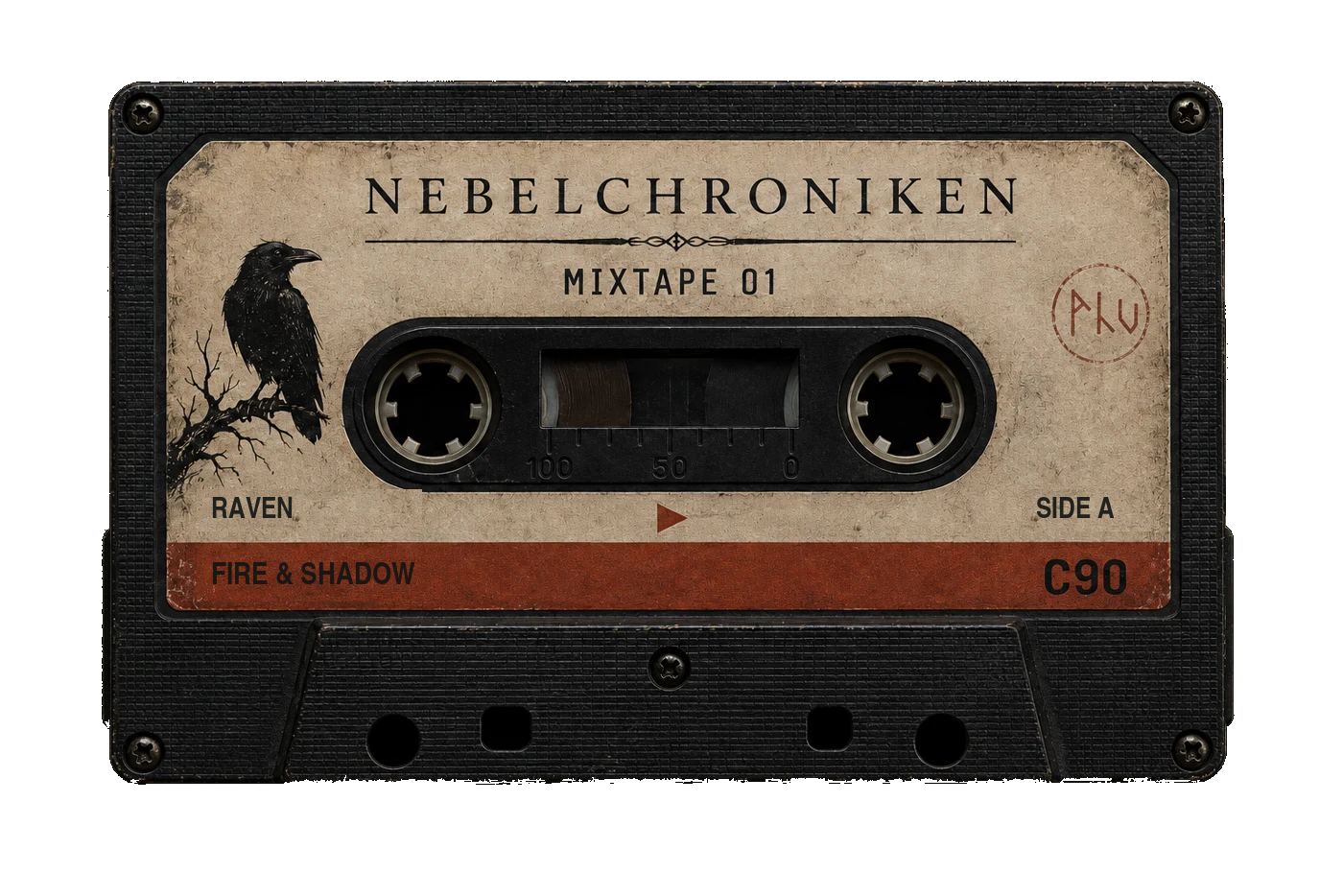 Schwarze Nebelchroniken-Kassette: Mixtape 01